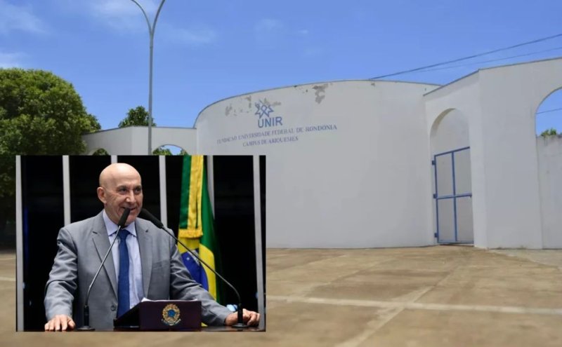UNIR de Ariquemes anuncia curso de Direito - Senador conseguiu 35 milhões de reais para implantação do curso de Medicina e Direito em Ariquemes