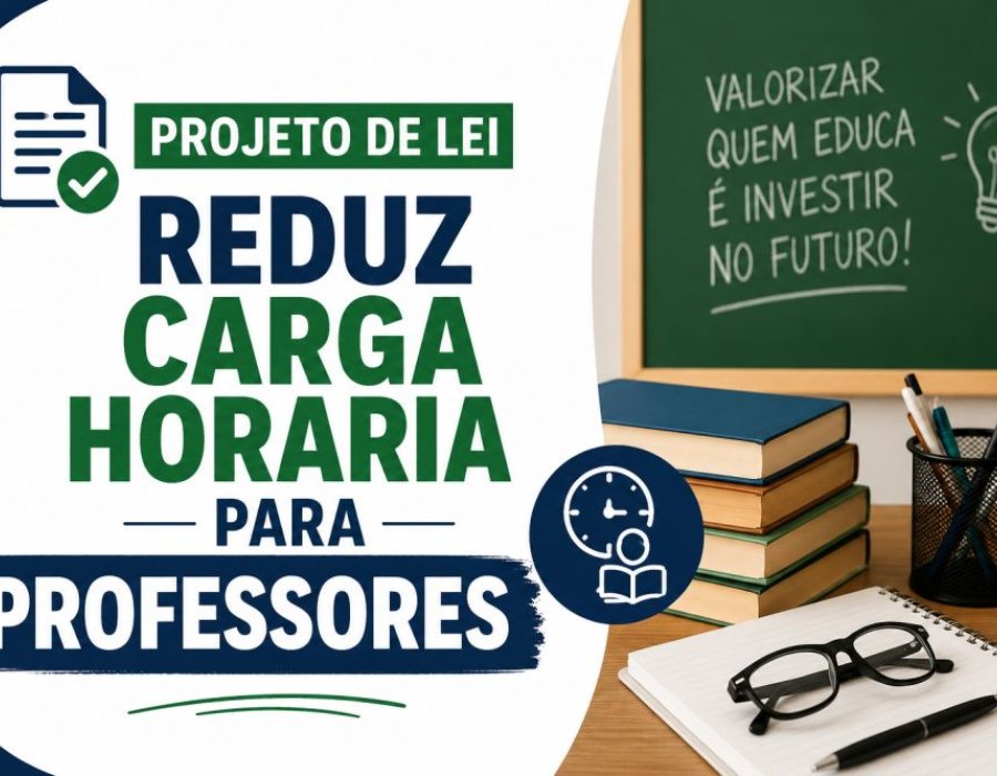 Projeto propõe jornada de 30 horas para professores sem redução salarial